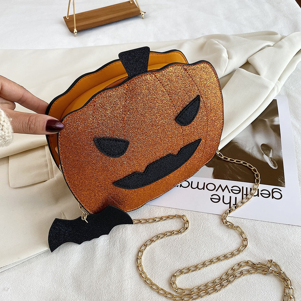 LoungeYard | Pumpkin Shape Mini Shoulder Bag — product view 6