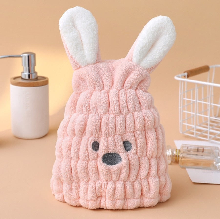LoungeYard | Rabbit Ears Quick-Dry Kids Towel — product view 4
