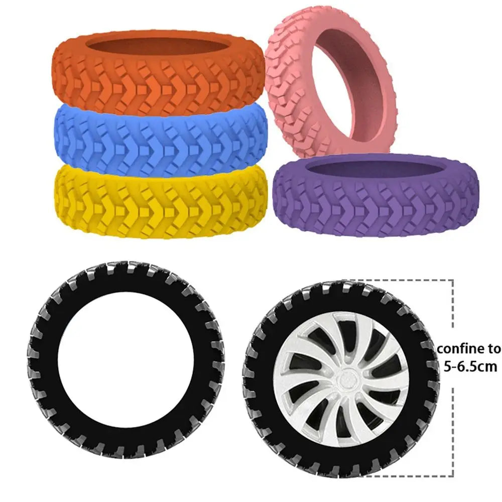 LoungeYard | Trolley Suitcase Wheels Protection Cover 8PCS — product view 5