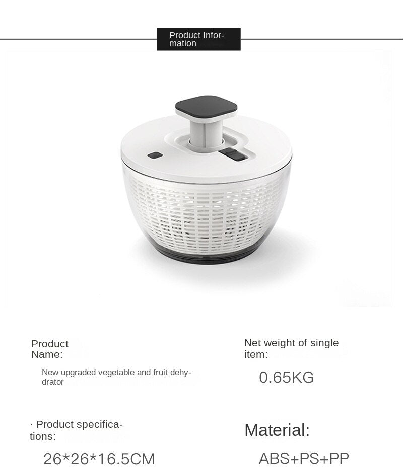 LoungeYard | Fresh Salad Fruit Dryer Basket — product view 5