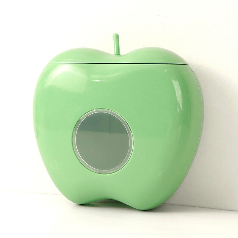 LoungeYard | Apple Shaped Wall Mounted Disposable Plastic Wrap Container — product view 7