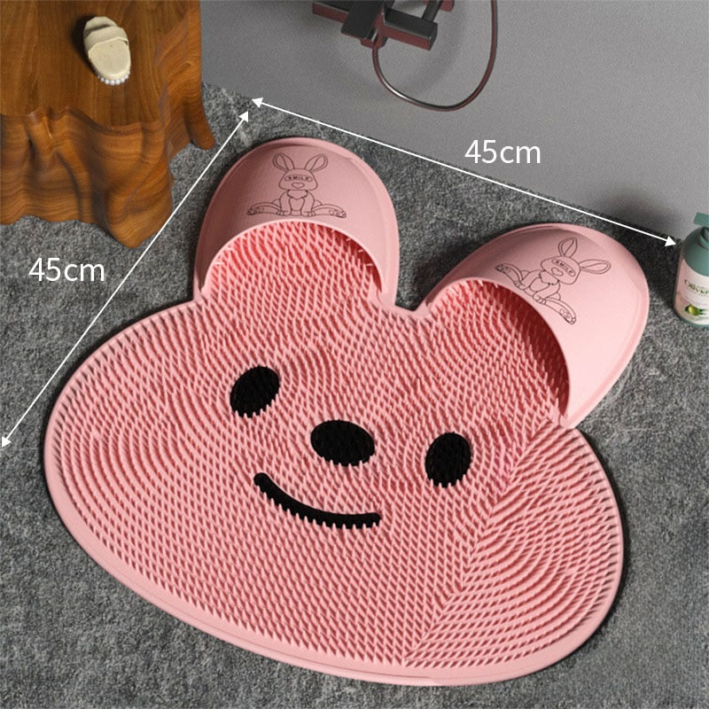 LoungeYard | Massage Rabbit Bath Floor Mat — product view 7