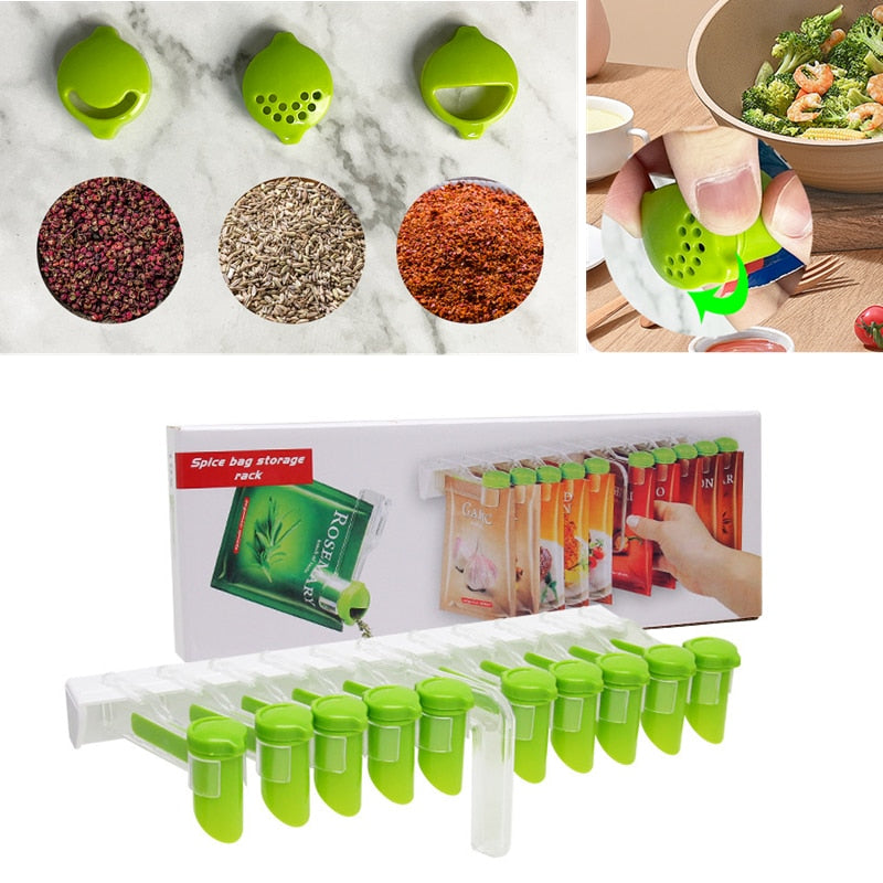 LoungeYard | Wall-Mounted Hang Around Seasoning Station Rack — product view 2