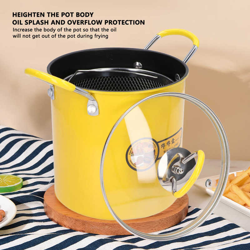 LoungeYard | Mini Oil Filter Deep Fryer Pot — product view 2