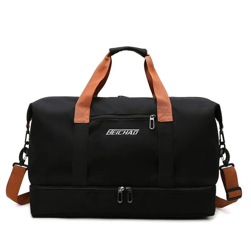 LoungeYard | CarryOnFit Travel Bag - Luxurious Crossbody Travel Bag for Active Adventurers — product view 6