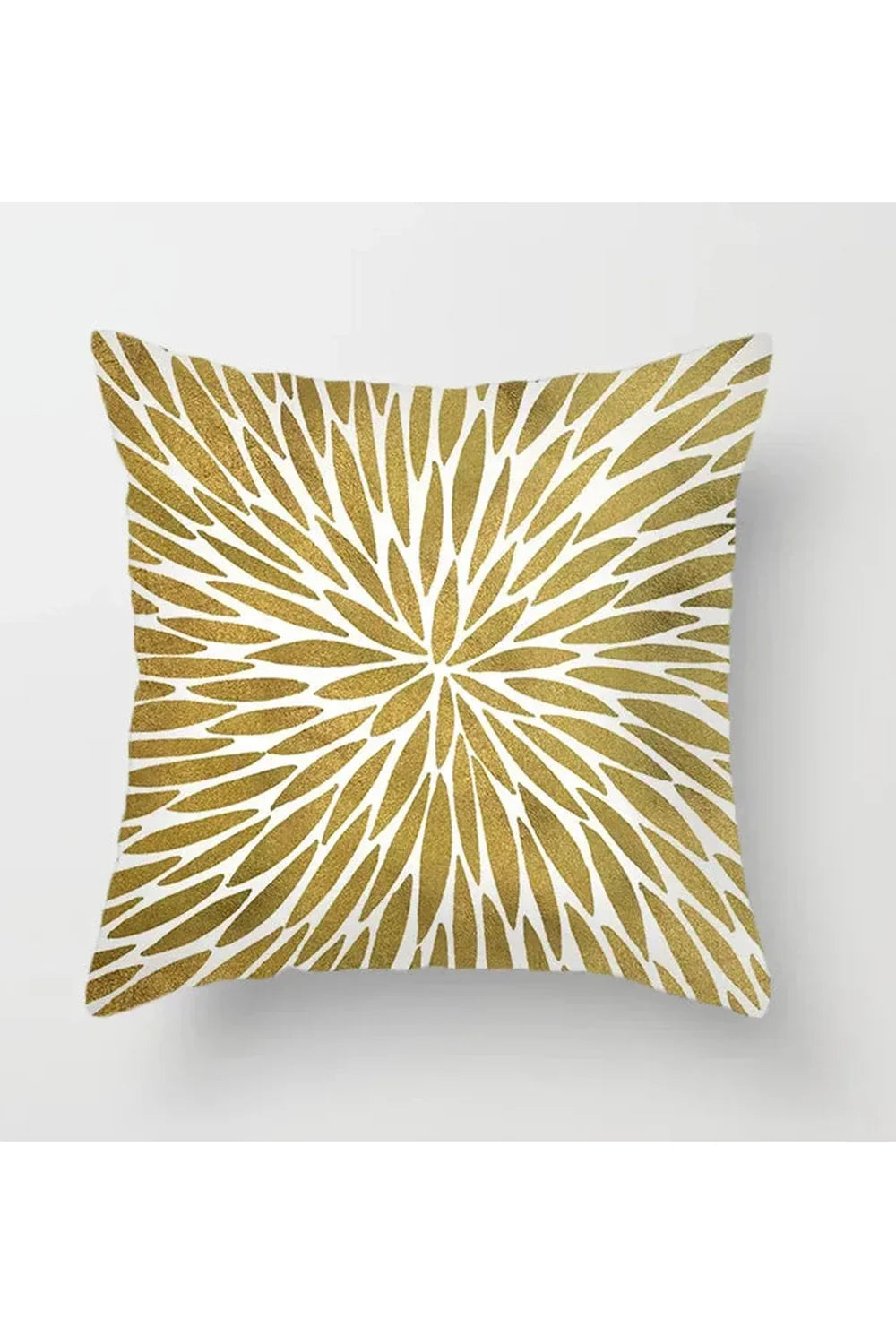 Yellow Leaf Polyester Pillowcase | LoungeYard — product view 2