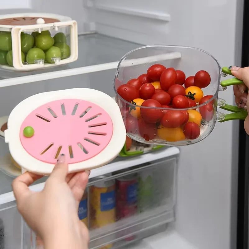 LoungeYard | Dust-Proof Fruit Drainer Basket — product view 3