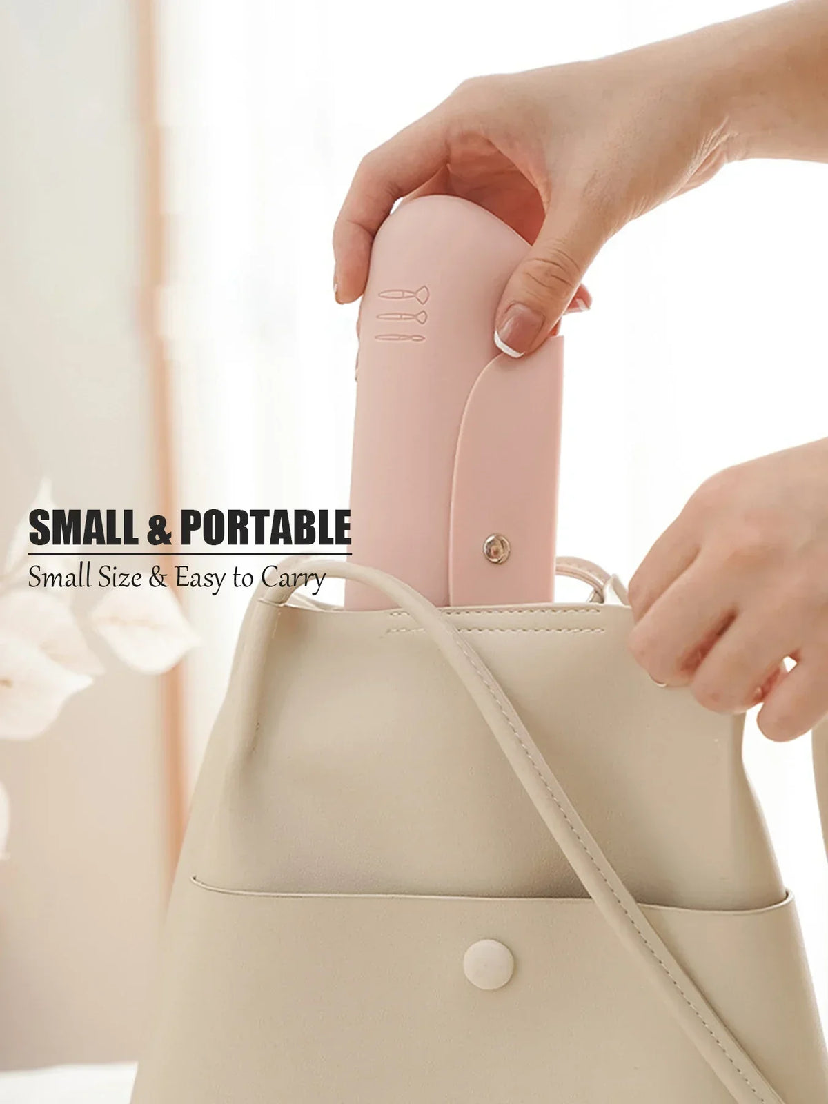 LoungeYard | SiliCare Cosmetic Bag | Waterproof & Practical | With Magnetic Closure | Soft Silicone — product view 2