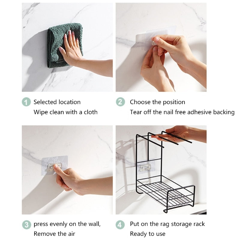 LoungeYard | Kitchen Sink Detachable Organizer Rack — product view 5