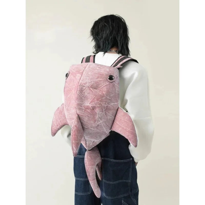 LoungeYard | Adventure Shark Large Travel Backpack — product view 3