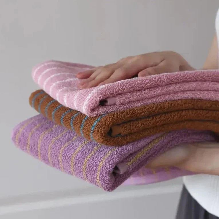Retro Stripe Towel (Skinny) | LoungeYard — product view 3
