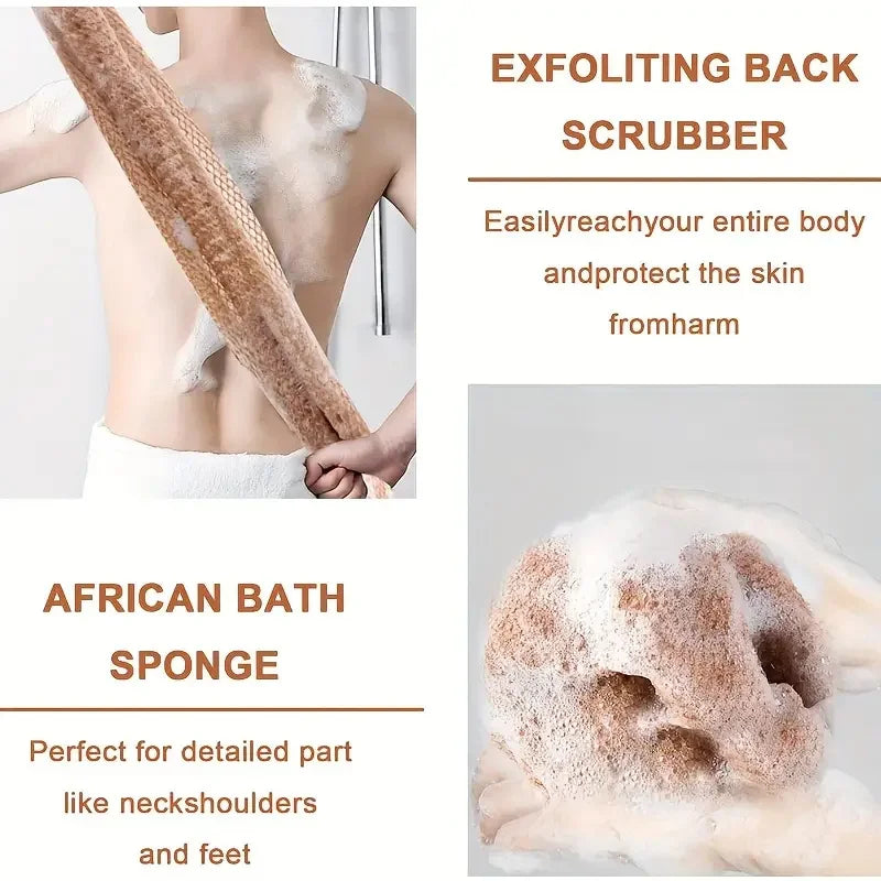 LoungeYard | Exfoliating Sponge Mesh Bath Scrub — product view 5