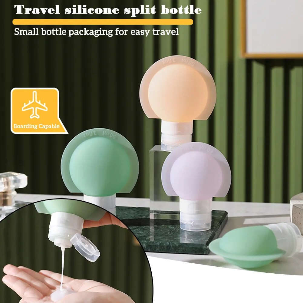 LoungeYard | Leakproof Silicone Squeeze Bottle Travel Liquid Dispenser — product view 2