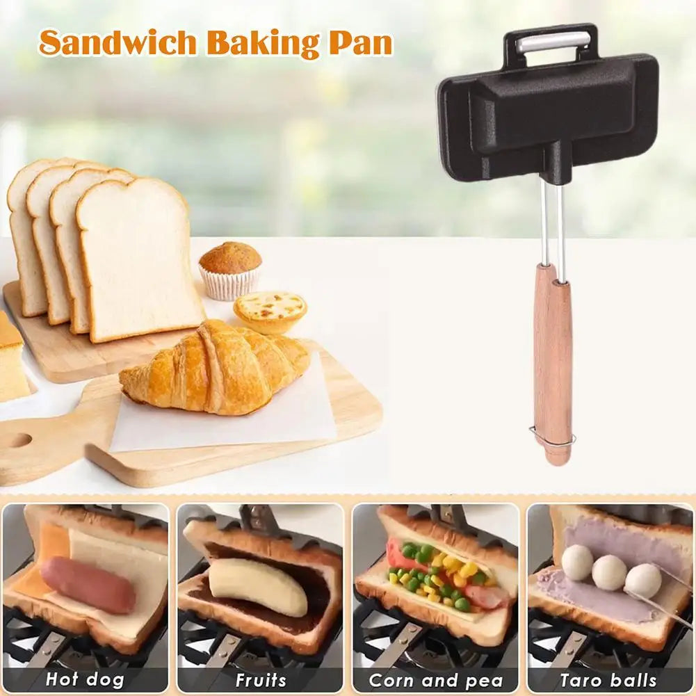 LoungeYard | Double-Sided Quick Snack Non-Stick Sandwich Maker — product view 7
