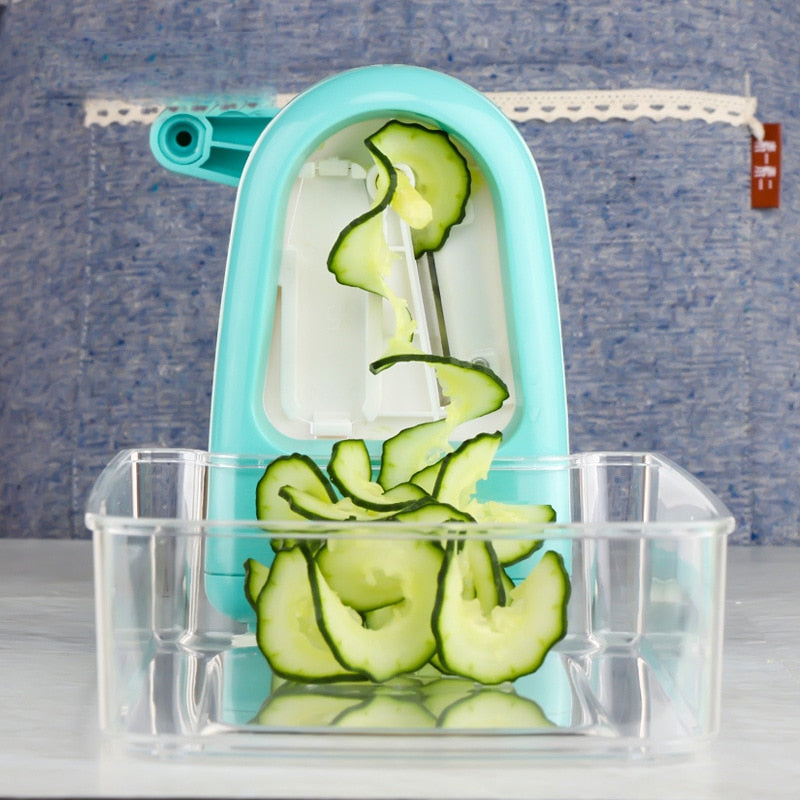LoungeYard | Slice Pro Manual Easy Vegetable Multi Blades Fruit Slicer — product view 2