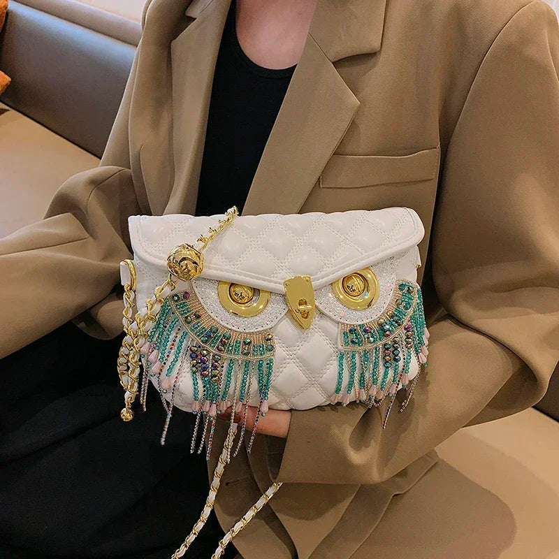 LoungeYard | Night Owl Glitter Shoulder Bag — product view 2