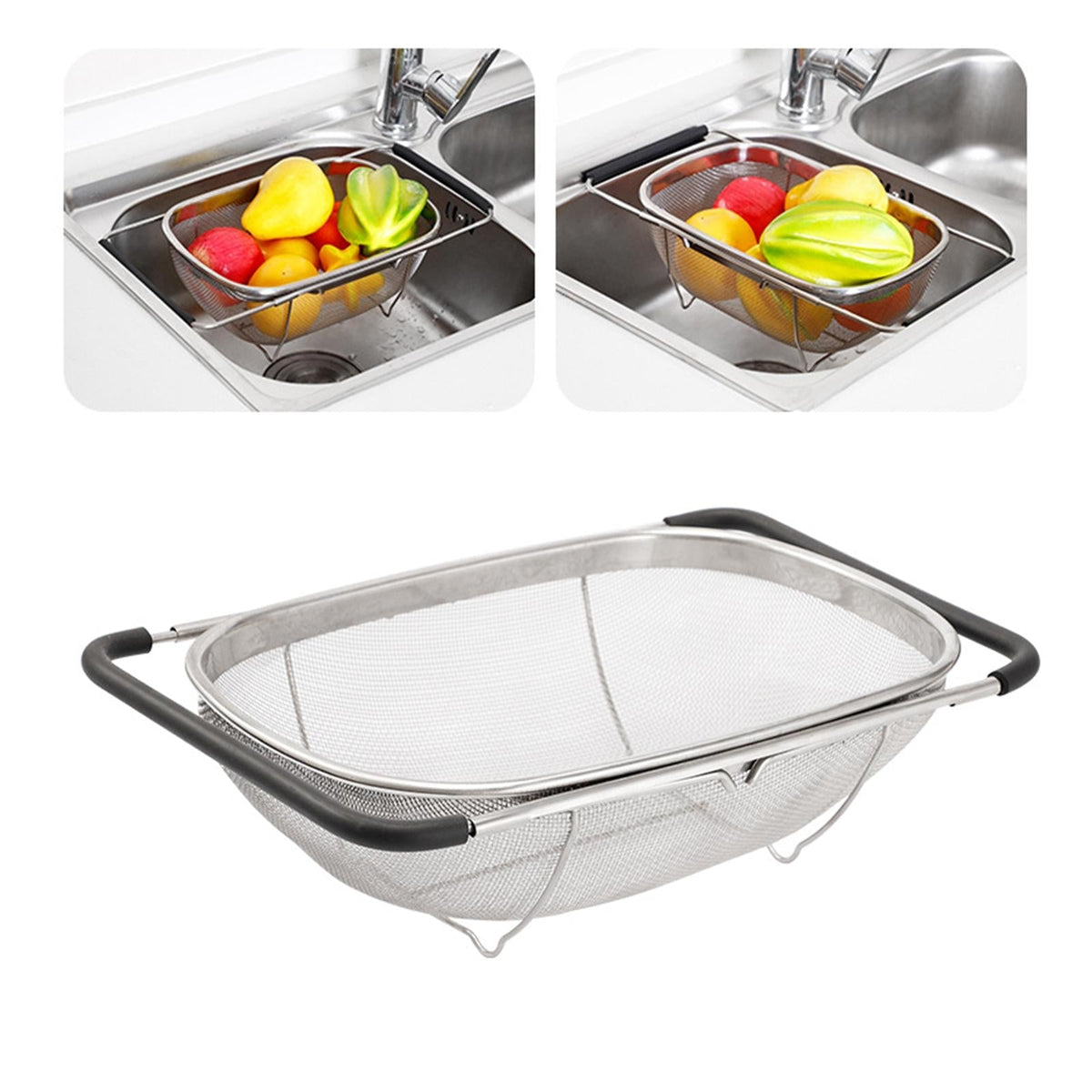 LoungeYard | Over The Sink Telescopic Dish Rack — product view 7