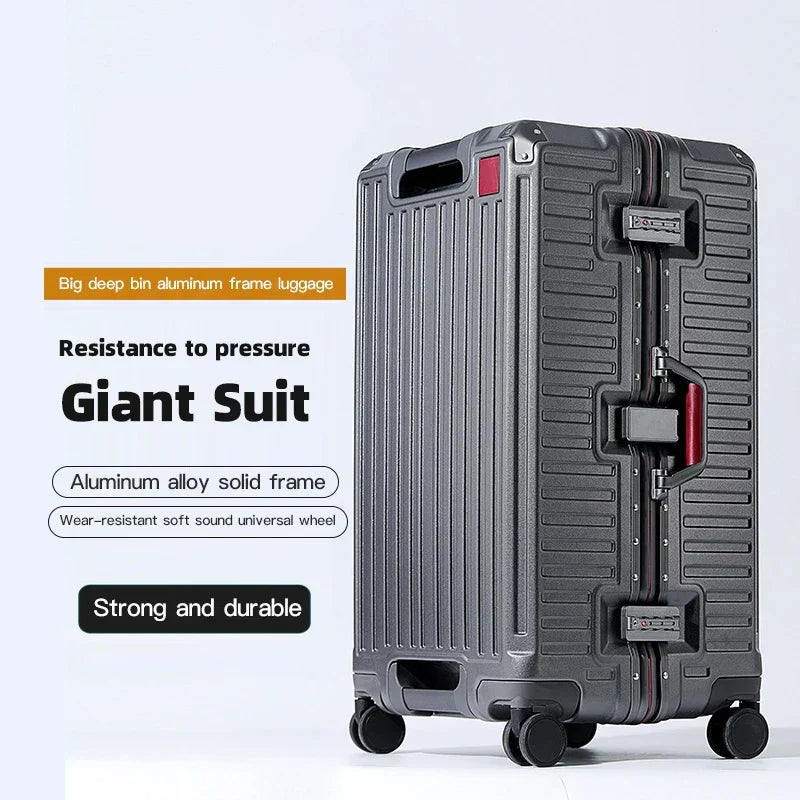 LoungeYard | Wide Handle Hardcase Suitcase – Lisbon — product view 1