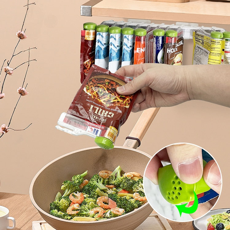 LoungeYard | Wall-Mounted Hang Around Seasoning Station Rack — product view 5