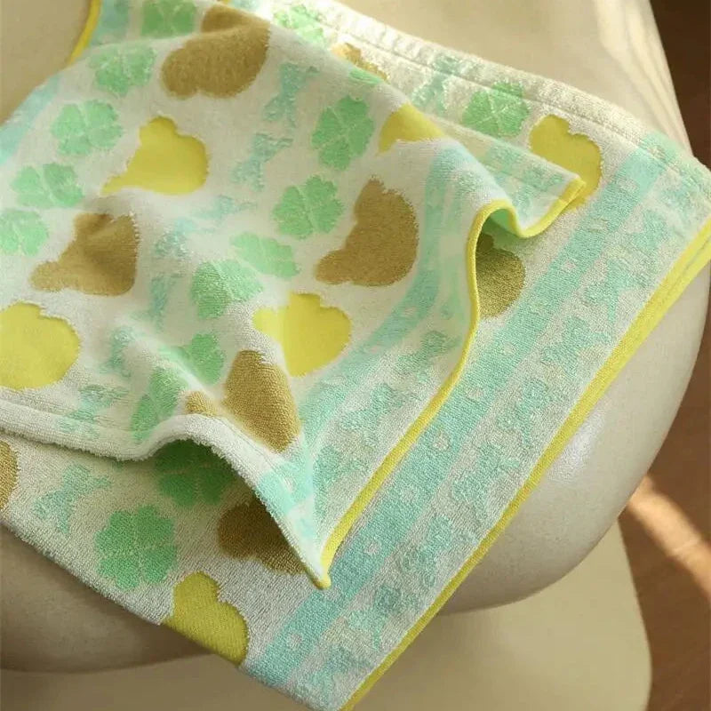 Cute Little Bear Series Cotton Towel Collection | LoungeYard — product view 1
