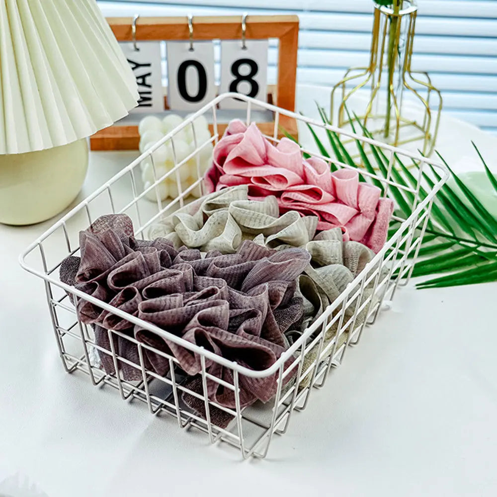 LoungeYard | 2-In-1 Exfoliating Mesh Shower Sponge — product view 7