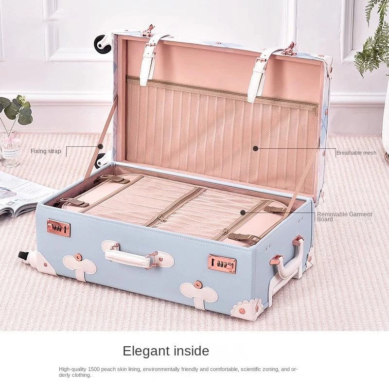 LoungeYard | Retro Hardcase Luggage Set - Valencia — product view 2