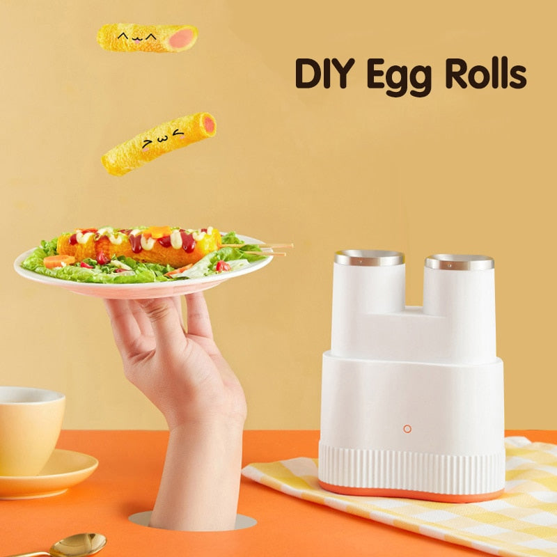 LoungeYard | Double-tube Egg Roll Maker Cooking Tool — product view 4