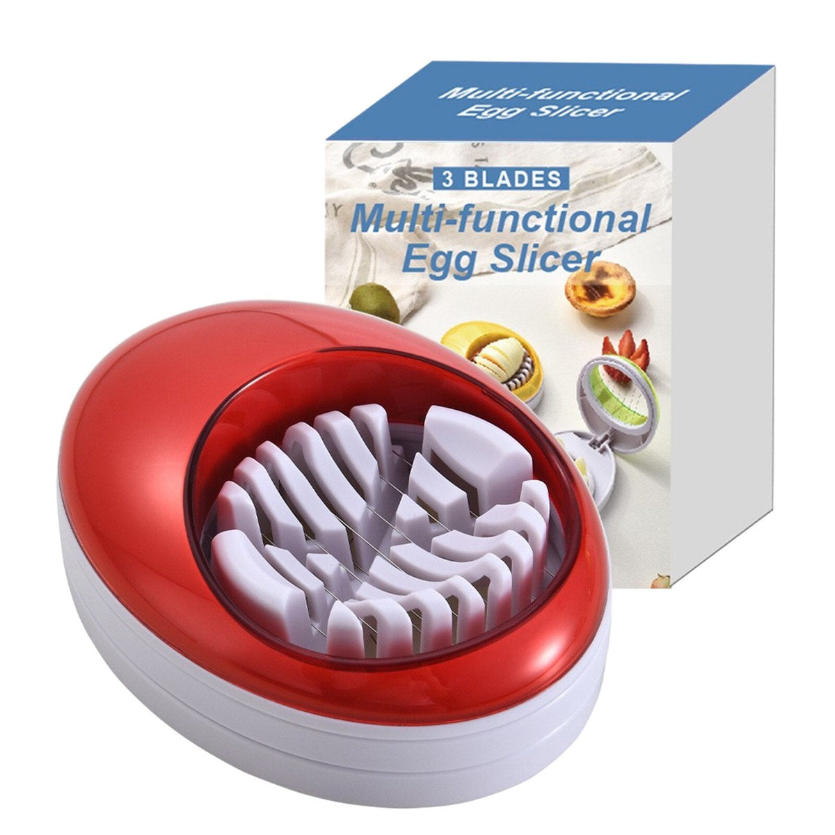 LoungeYard | Multifunctional Boiled Easy Egg Slicer — product view 6
