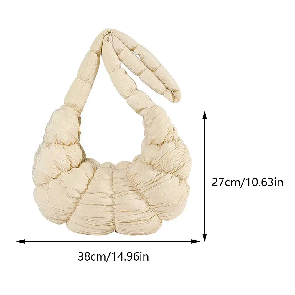 LoungeYard | Puff Croissant Shoulder Bag — product view 7