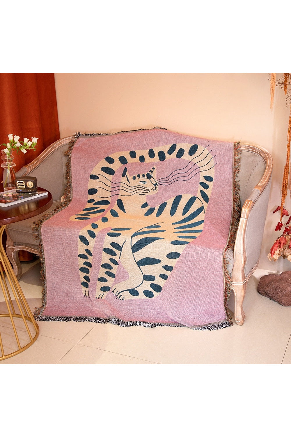 Cat Themes Picnic Blanket | LoungeYard — product view 1