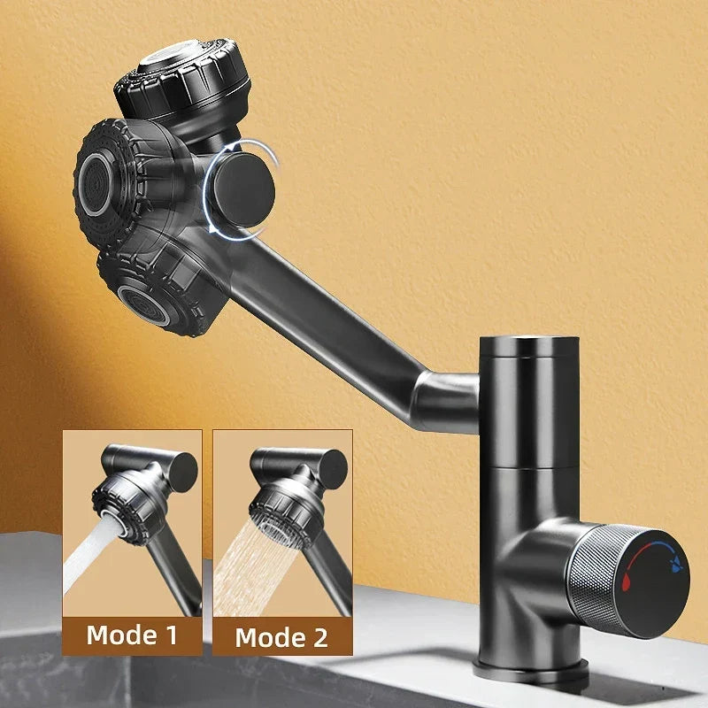 LoungeYard | Digital Display Rotatable Japanese Style Bathroom Faucet — product view 5