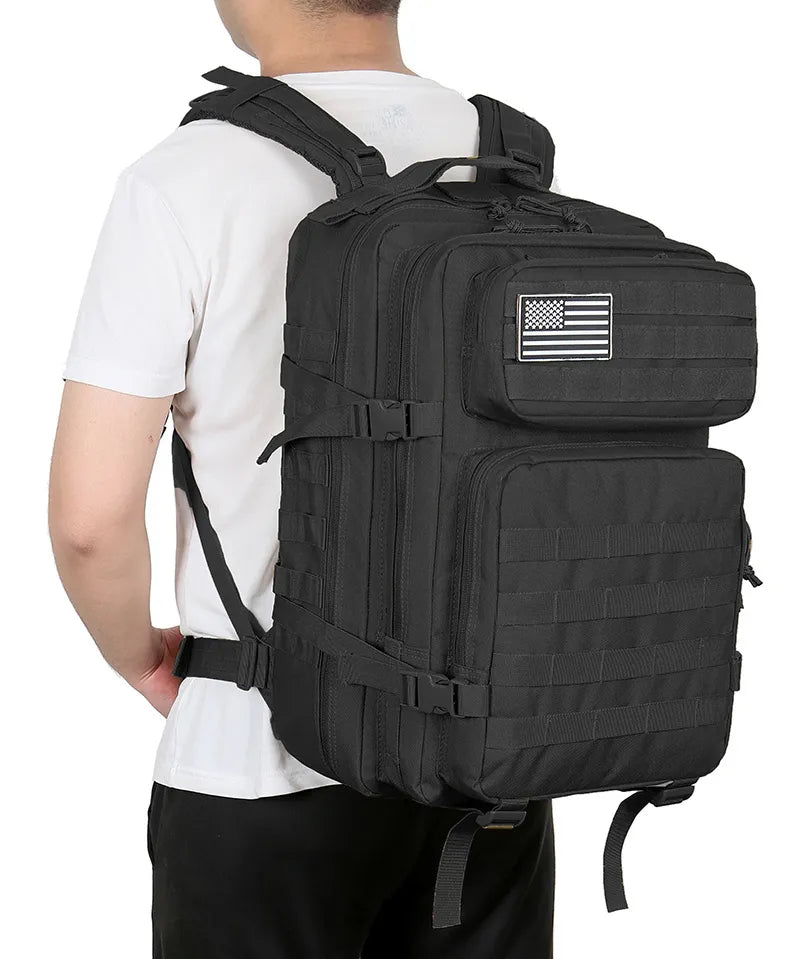 LoungeYard | Backpack Camo Tactical 45L Military Rucksack — product view 7