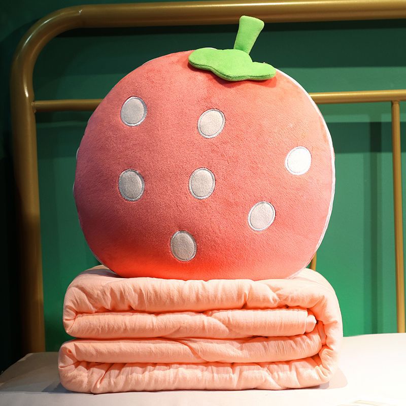 LoungeYard | Nap Buddy Fruit Foldable Blanket Pillows — product view 7