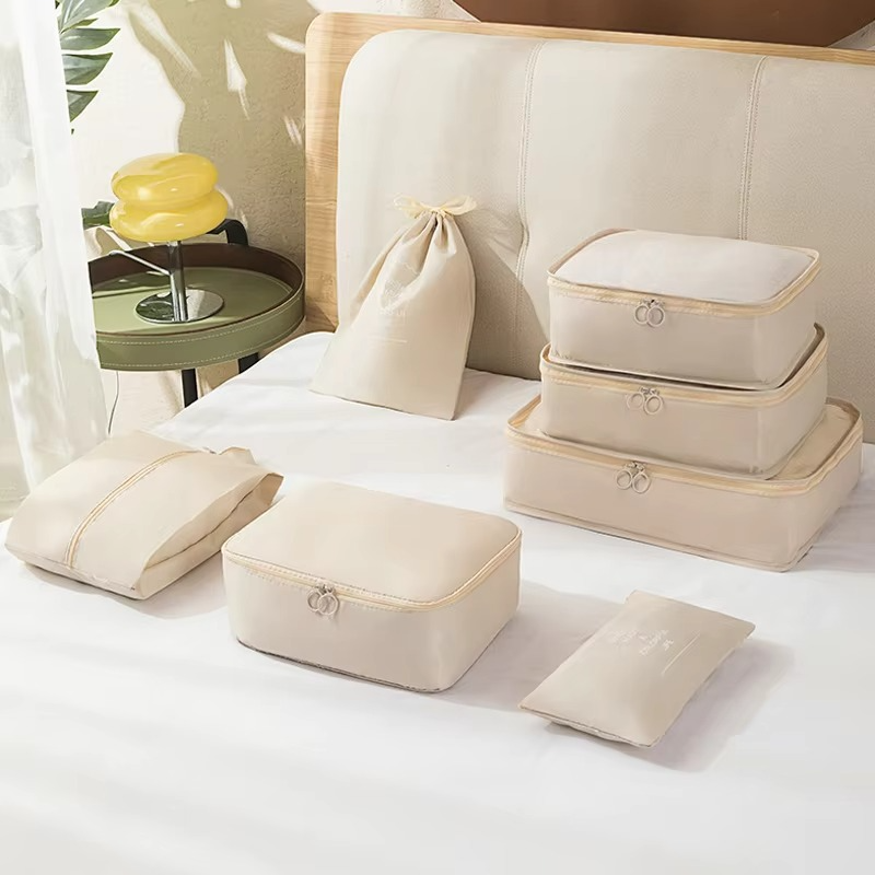 Travel Organizer Packing Cube Set with Zippered, Breathable Bags — product view 2