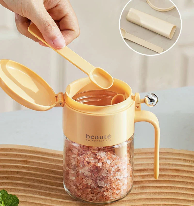 LoungeYard | Moisture Block Glass Seasoning Jar — product view 2