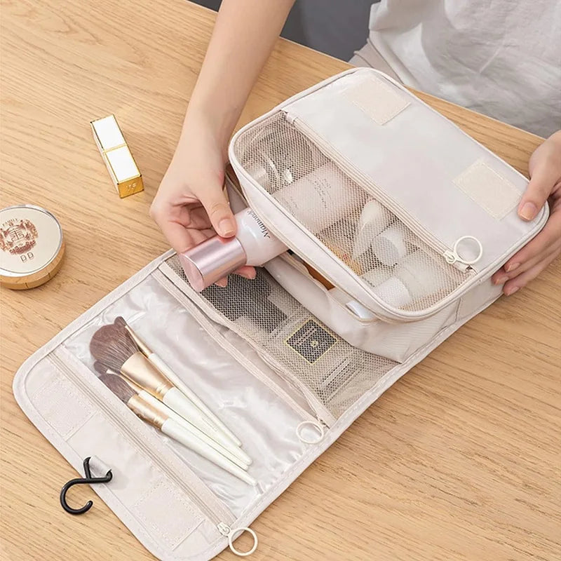 Hanging Travel Toiletry Bag with 6 Compartments and Wet Pocket — product view 2