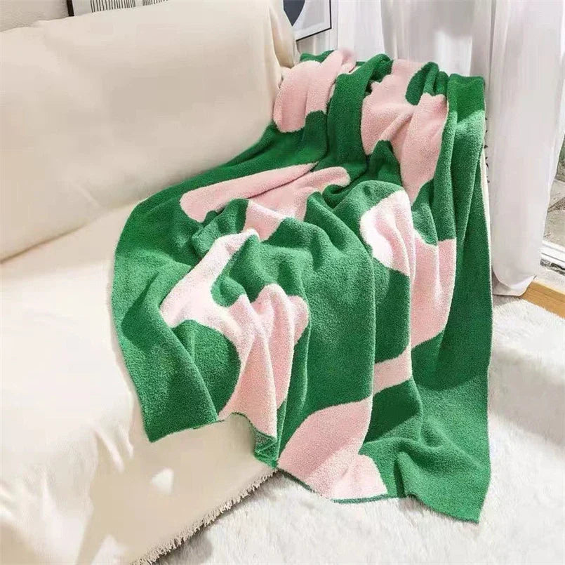 Wavy Stripe Blanket | LoungeYard — product view 6