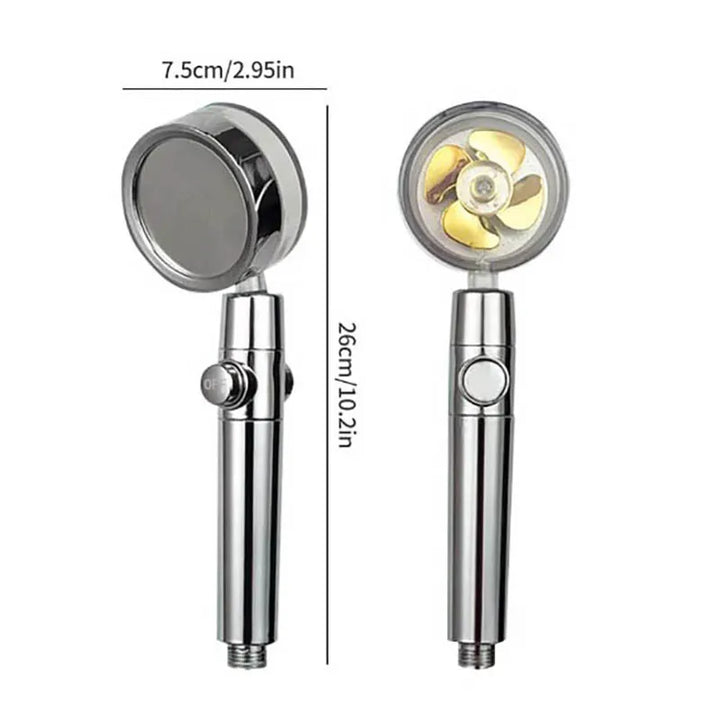 LoungeYard | 360° Rotatable Shower Head With Water Saving & High Pressure Function — product view 2