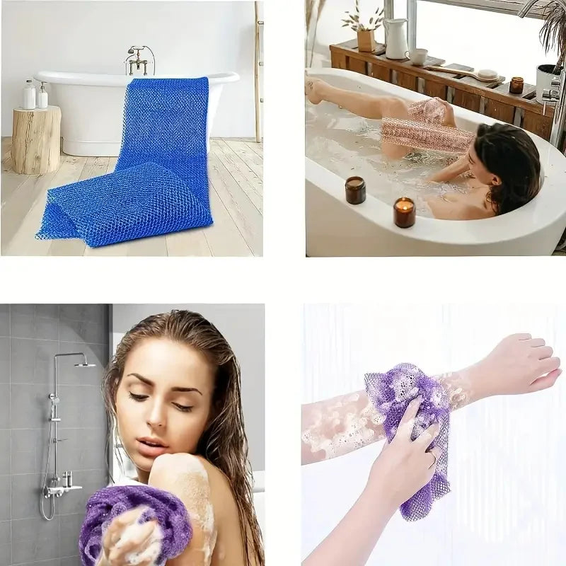 LoungeYard | Exfoliating Sponge Mesh Bath Scrub — product view 4
