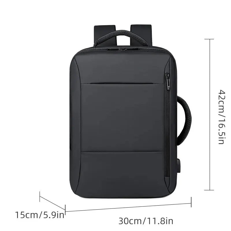 LoungeYard | Simple Life USB Charging Business Backpack — product view 4