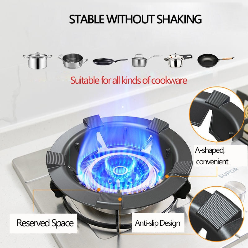 LoungeYard | Energy Saving Gas Stove Protector Bracket — product view 5