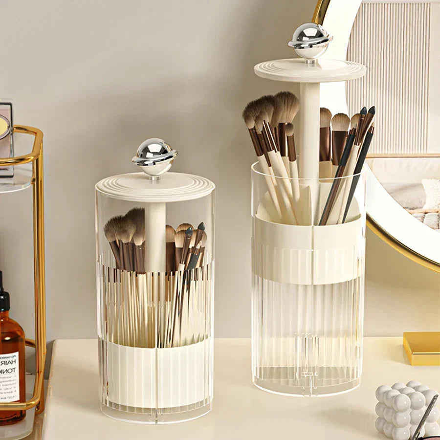 LoungeYard | Auto Lift & Luxe Makeup Brush Organizer — product view 2