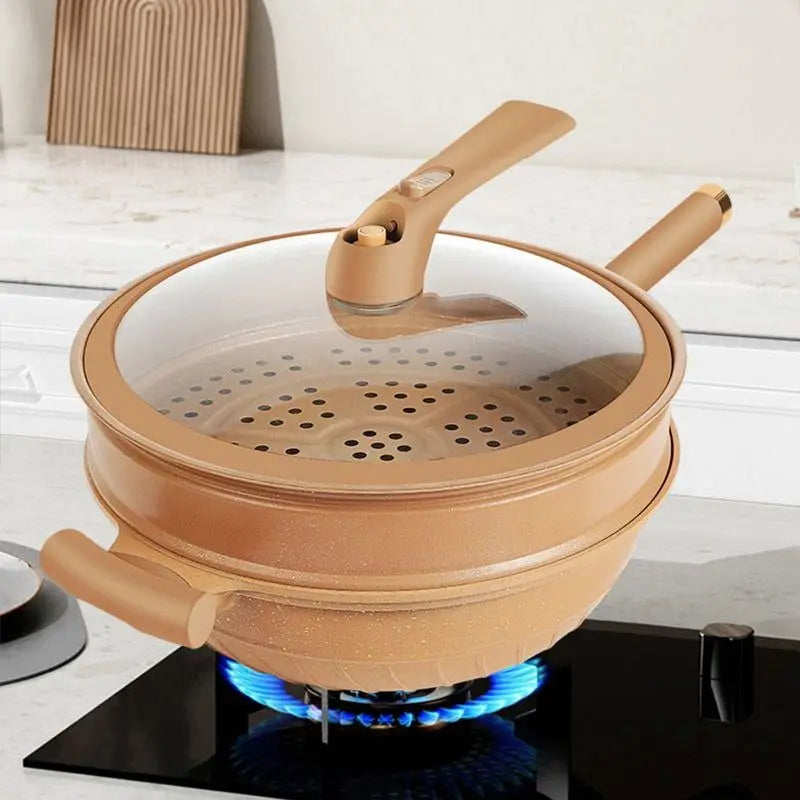 LoungeYard | Non-Stick Micro Pressure Ultimate Frying Pan — product view 1