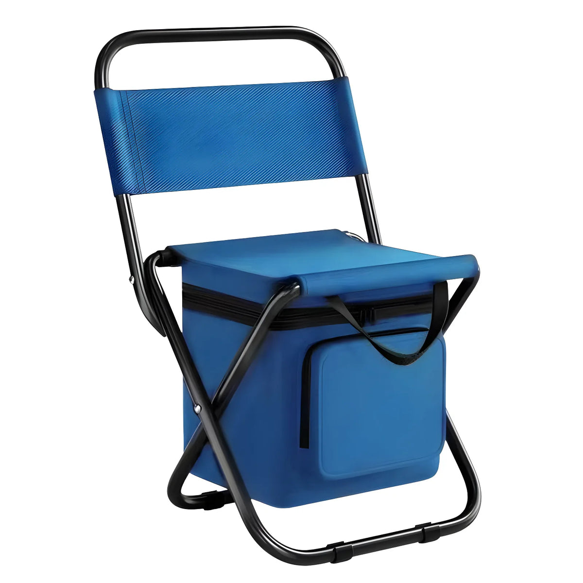 Built-in Cooling Bag Portable Folding Outdoor Stool | LoungeYard — product view 1