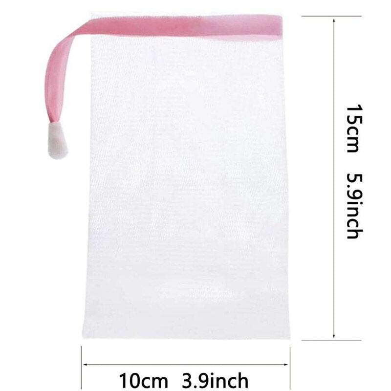LoungeYard | 10Pcs Hangable Soap Organizer Mesh Bag — product view 7