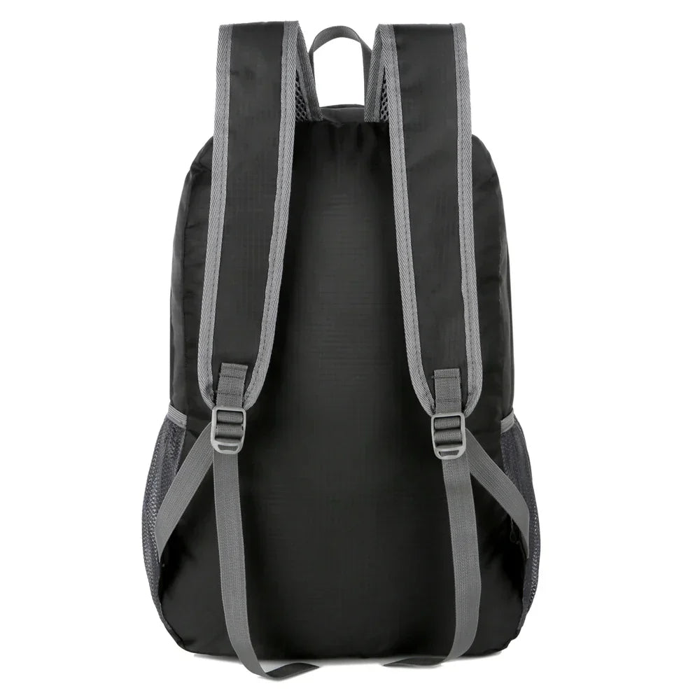 LoungeYard | TrekVita Foldable Backpack | Ultralight & Waterproof | 31×14×47 cm | Outdoor & Travel Backpack for Men & Women — product view 4