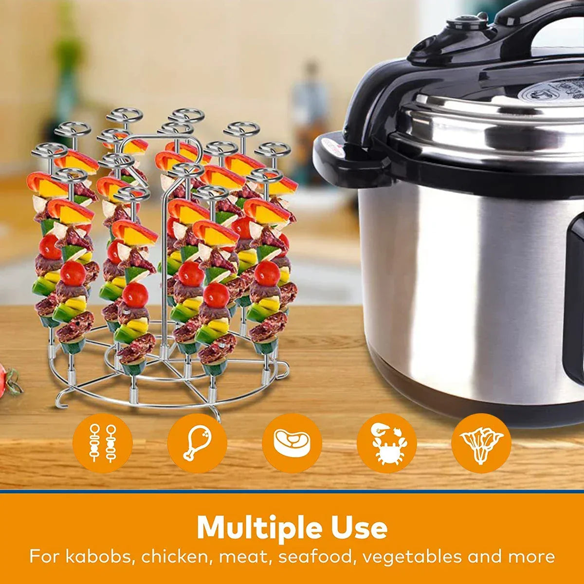 LoungeYard | Air Fryer Vertical Kebab Maker Stand — product view 4