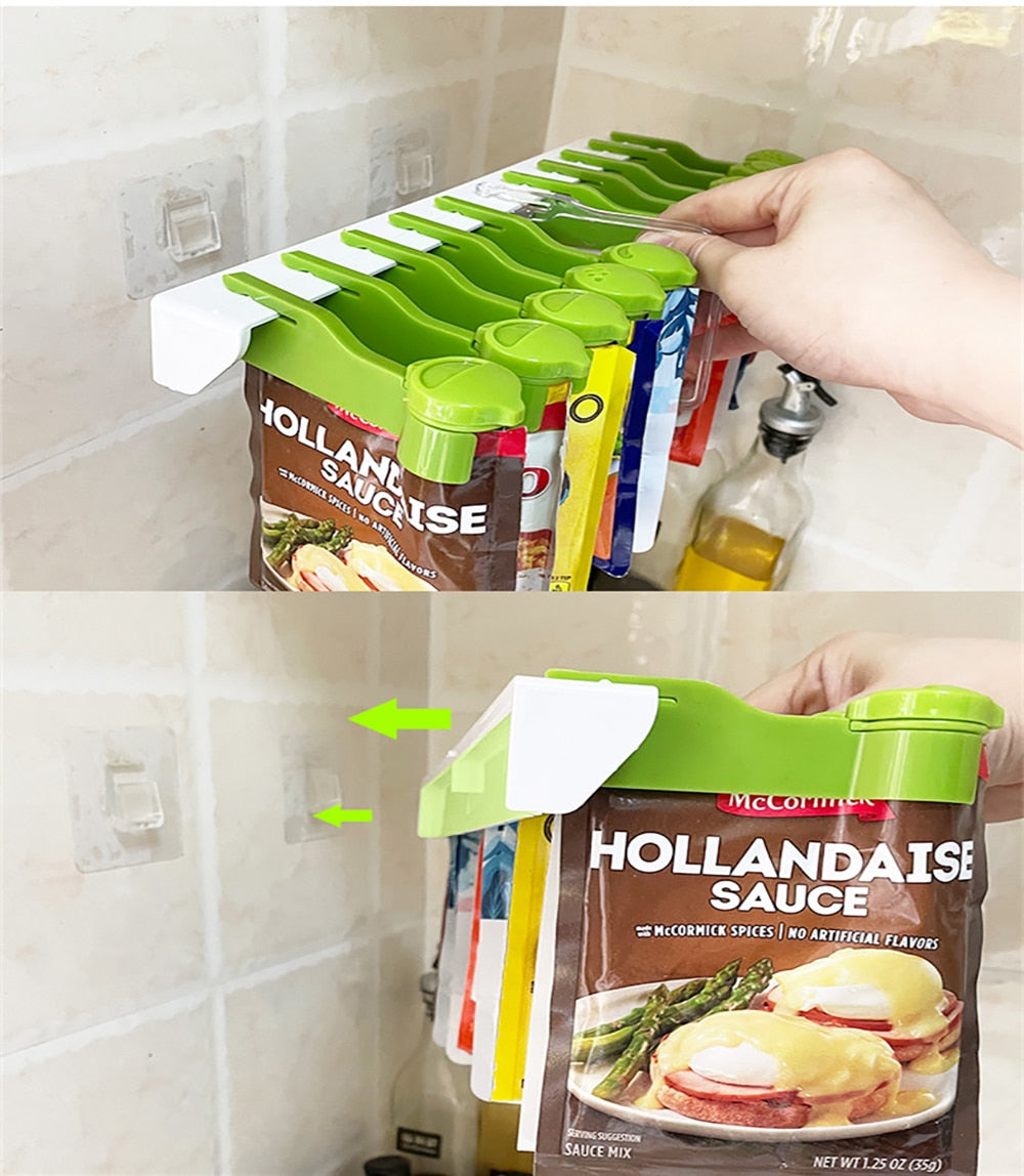 LoungeYard | Wall-Mounted Hang Around Seasoning Station Rack — product view 3