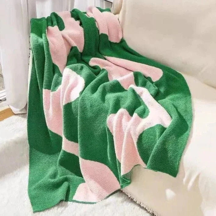 Wavy Stripe Blanket | LoungeYard — product view 1