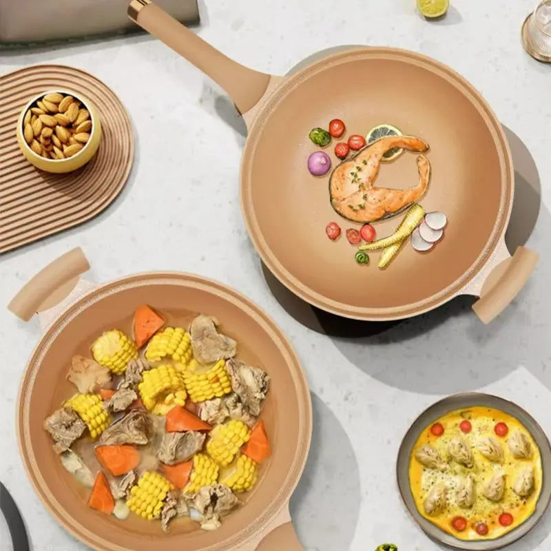 LoungeYard | Non-Stick Micro Pressure Ultimate Frying Pan — product view 3